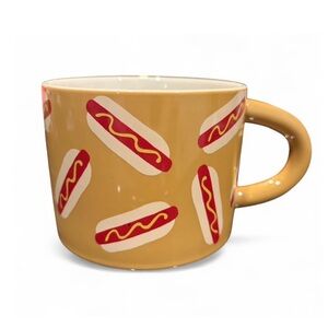 Retro Room Essentials Stoneware Hotdog Mug